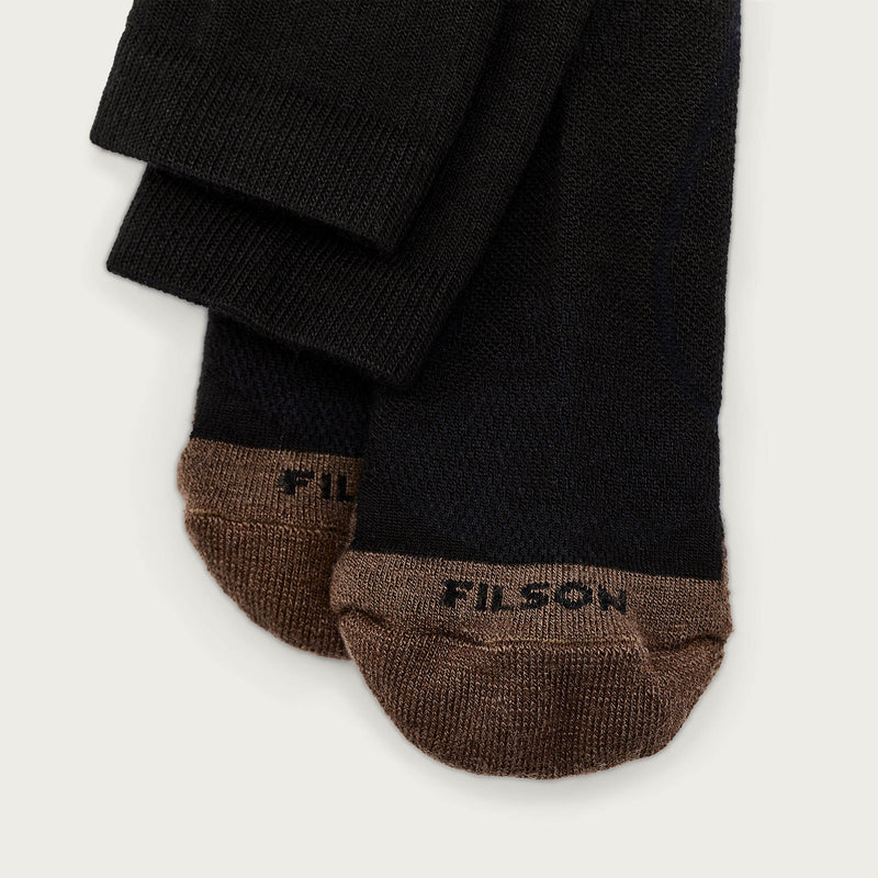 X country outdoorsman socks by Filson | Black brown (Black)
