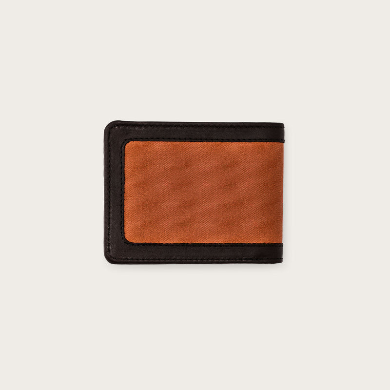 Tin cloth outfitter wallet par Filson | Rust (Red)