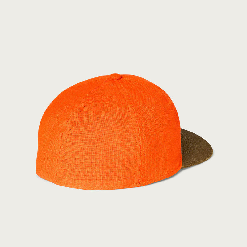 Insulated blaze/tin cloth cap by Filson | Desert tan / blaze o (Orange)
