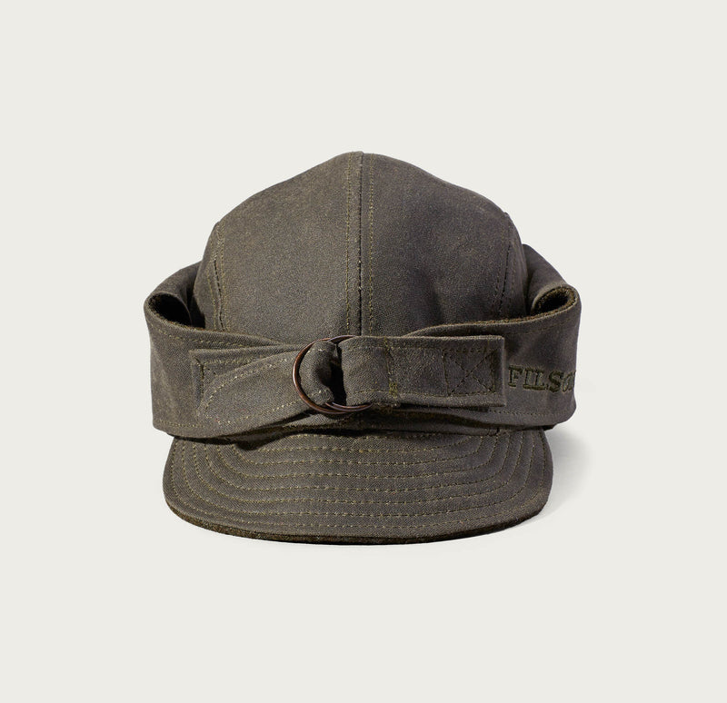 Chapeau en tin cloth wildfowl par Filson | Otter green (Green)