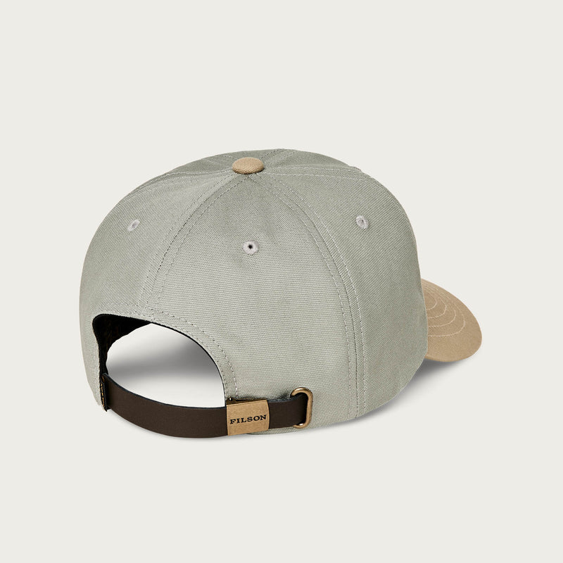 Low profile logger cap by Filson | Mist / leaping fish (Grey)
