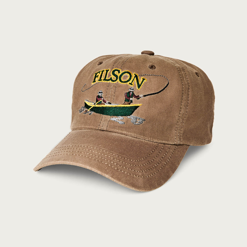 Low profile logger cap by Filson | Pecan / boat (Beige)