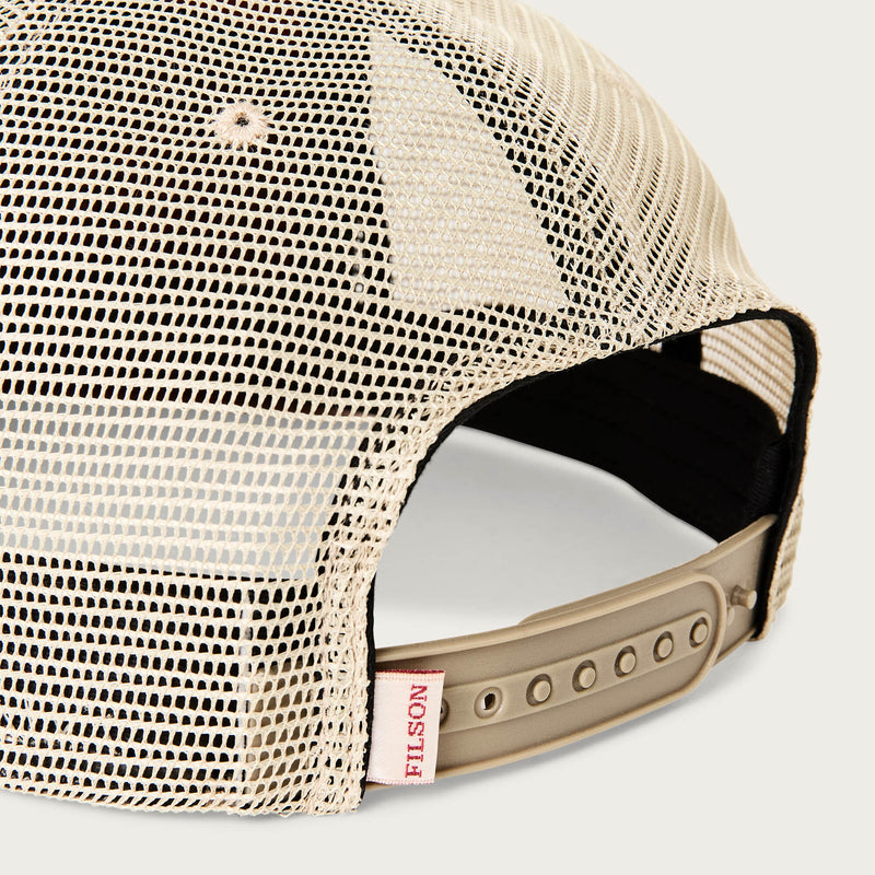 Trucker mesh cap by Filson | Iron rust / filson (Orange)