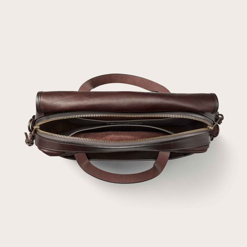 Weatherproof leather original briefcase von Filson | Sierra brown (Brown)