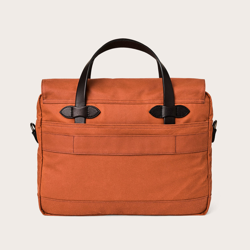24 hour tin cloth briefcase von Filson | Rust (Red)