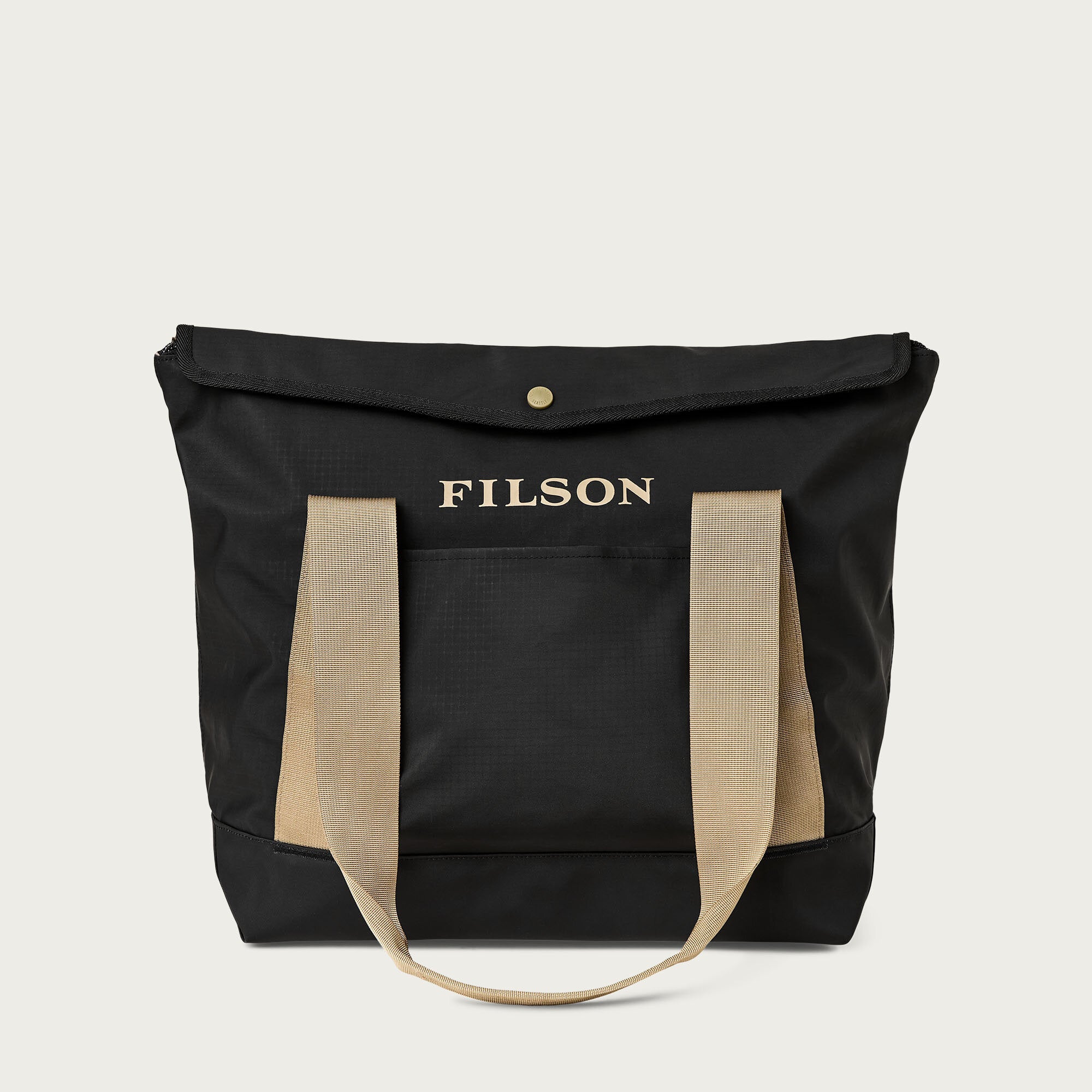 All-weather tote bag by Filson | Black / covert (Black)