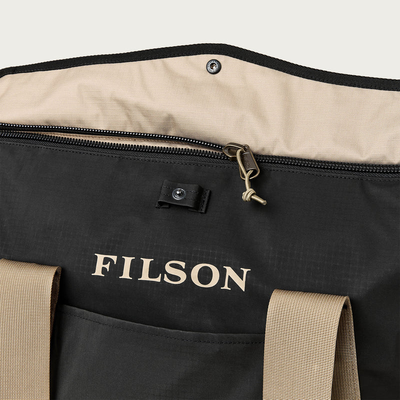 All-weather tote bag by Filson | Black / covert (Black)