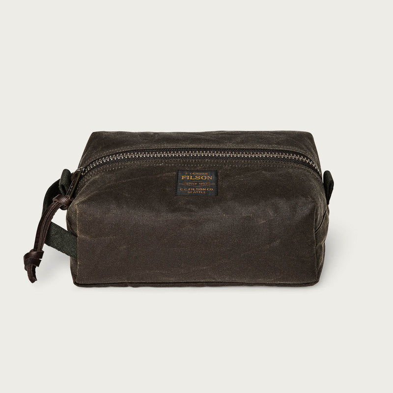 Tin cloth travel kit di Filson | Otter green (Green)