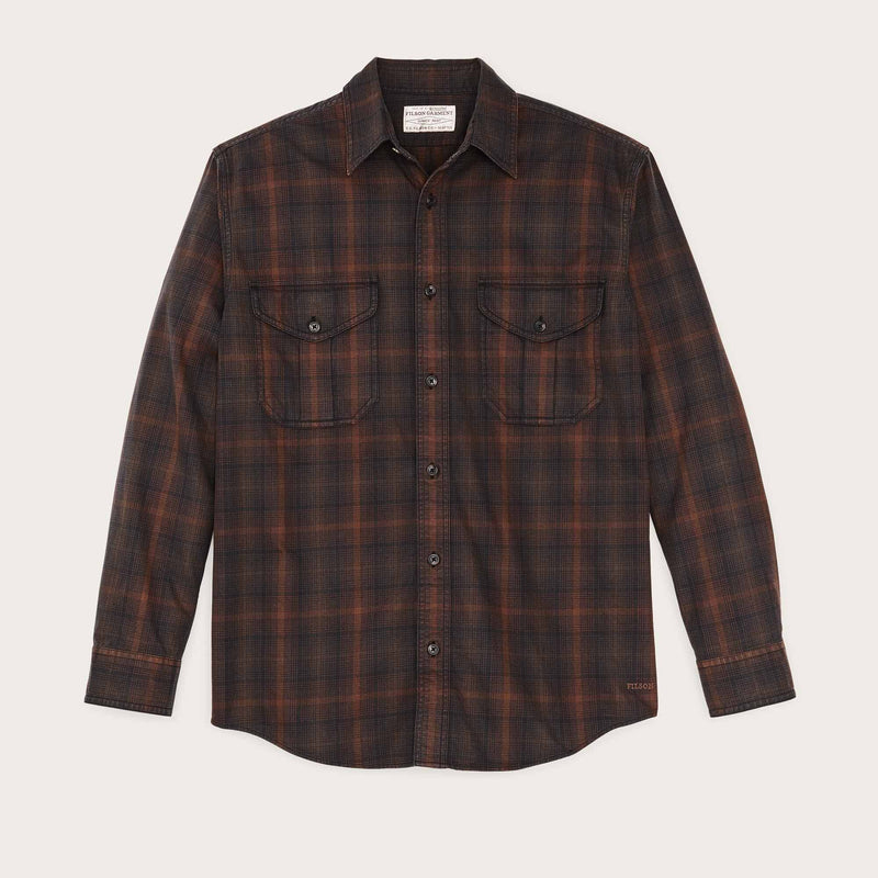 Lightweight alaskan guide shirt von Filson | Rust brown (Brown)