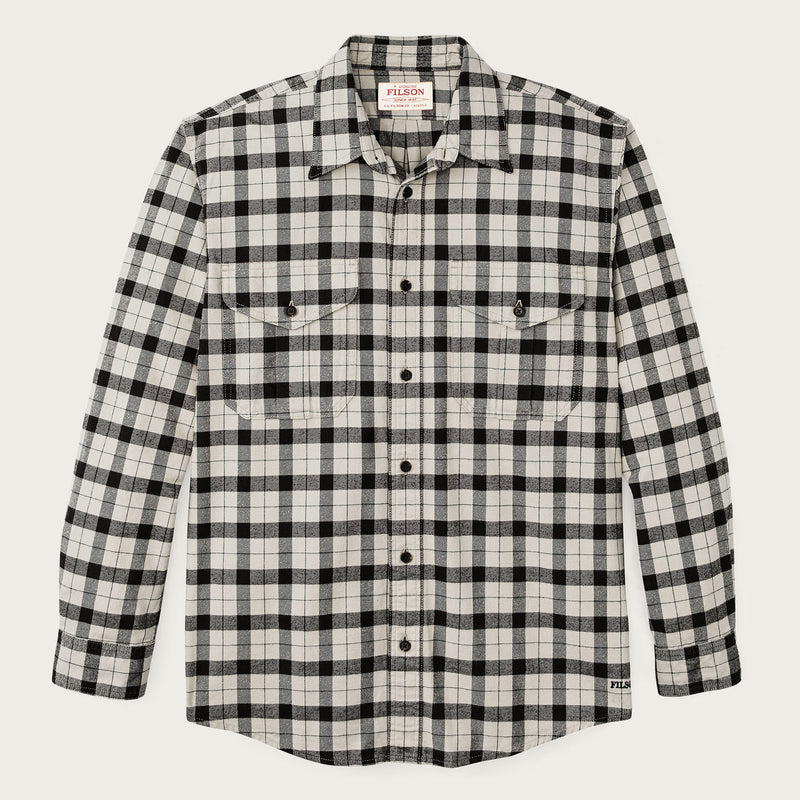 Alaskan guide shirt by Filson | Cream / peat / multi (Gray)