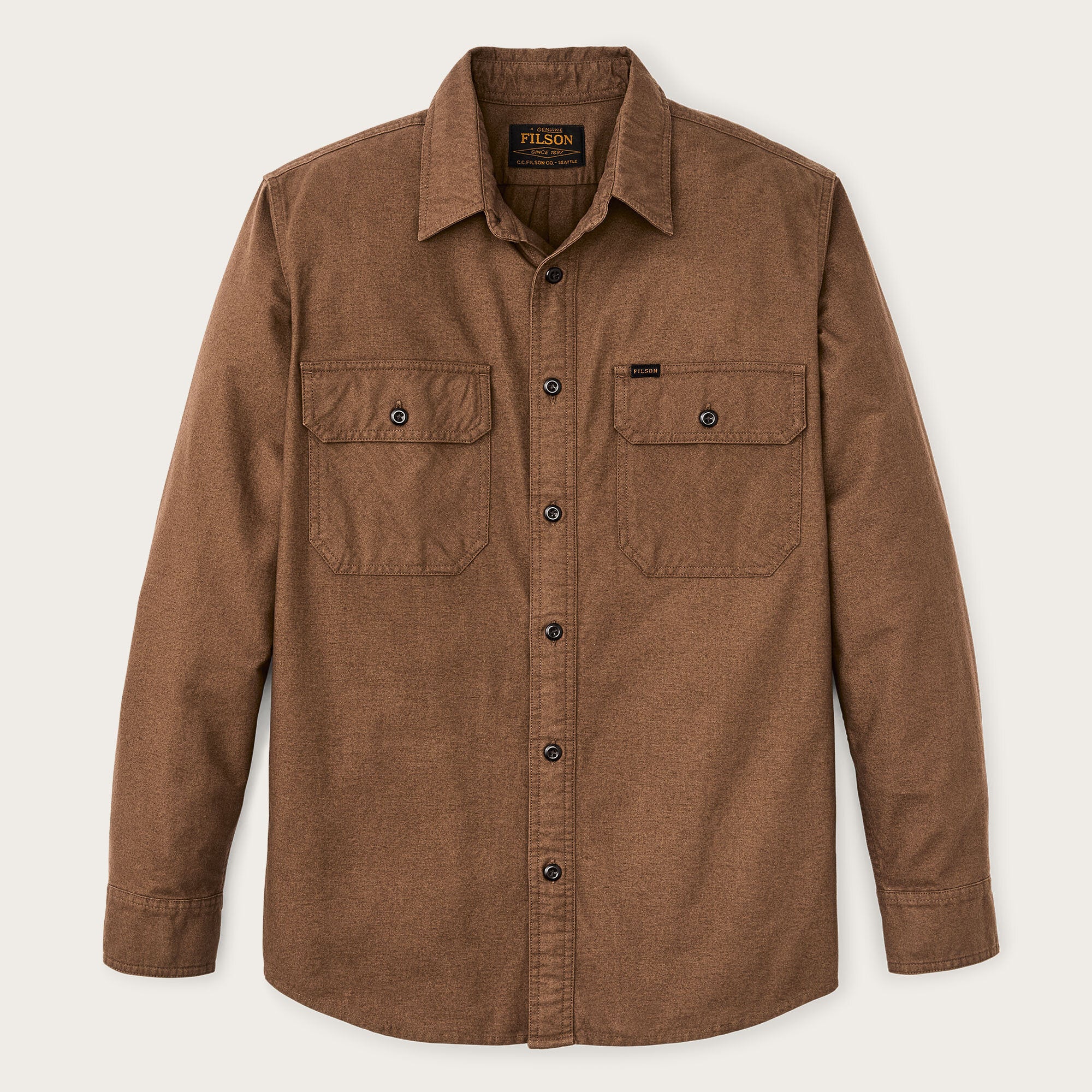 【ターター 様】専用 filson Field Flannel Shirt Field flannel shirt by Filson | Partridge (Brown)