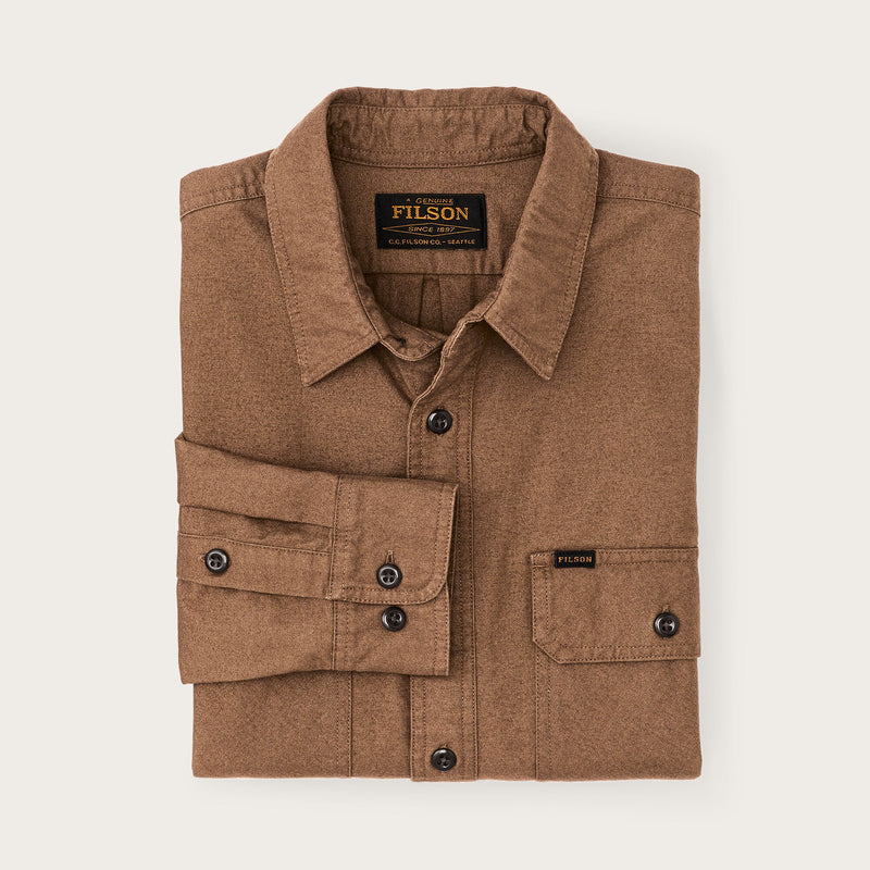 Field flannel shirt by Filson | Partridge (Brown)