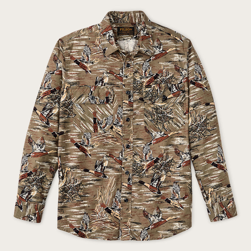Field flannel shirt by Filson | Brown / marsh mallar (Brown)