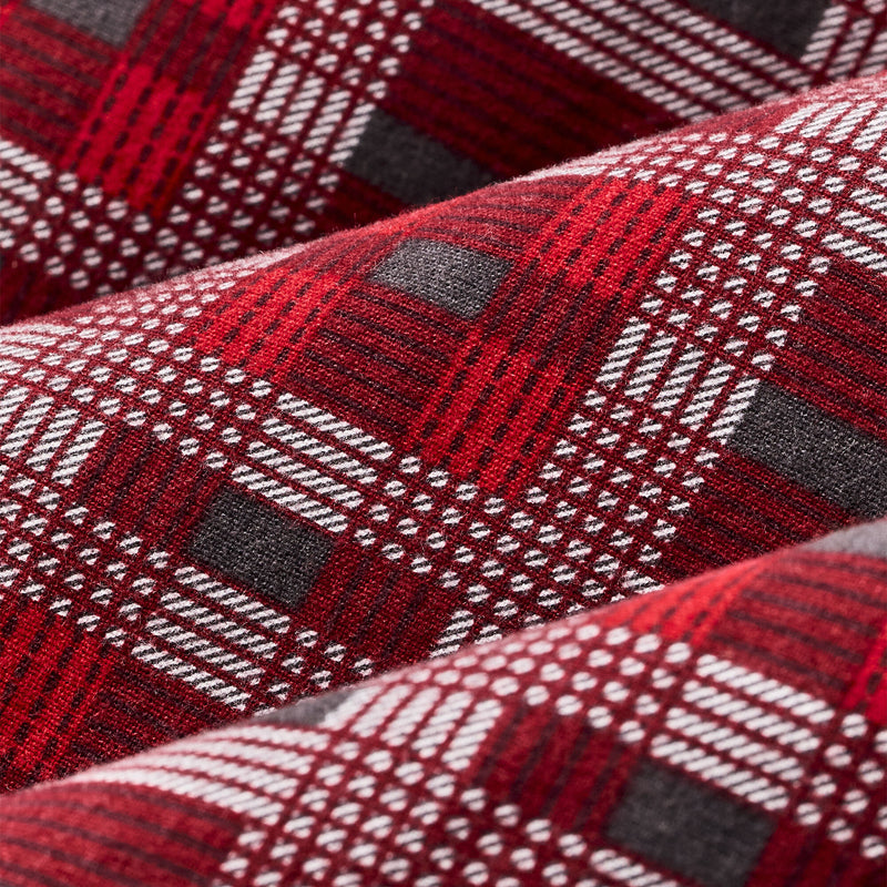 Field flannel shirt by Filson | Burgundy / red plaid (Red)