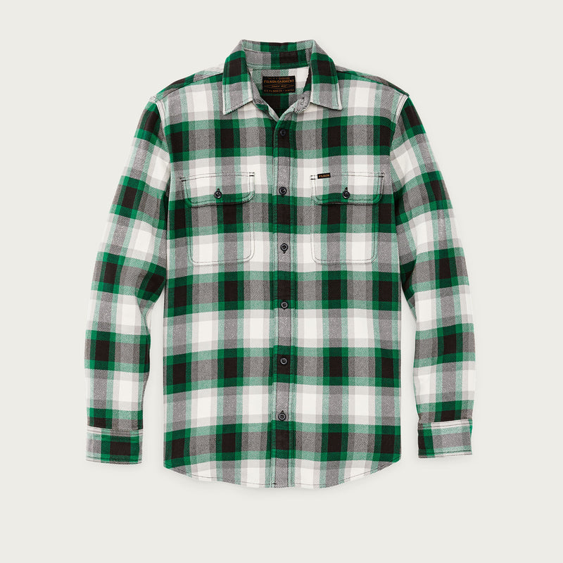 Vintage flannel work shirt by Filson | Green / gray / multi (Multicolour)