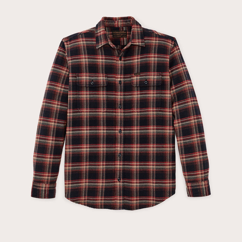 Vintage flannel work shirt von Filson | Black rust (Multicolour)