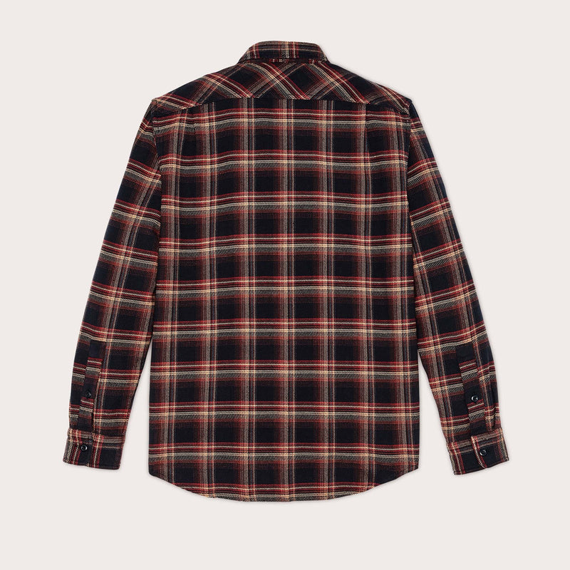Vintage flannel work shirt von Filson | Black rust (Multicolour)