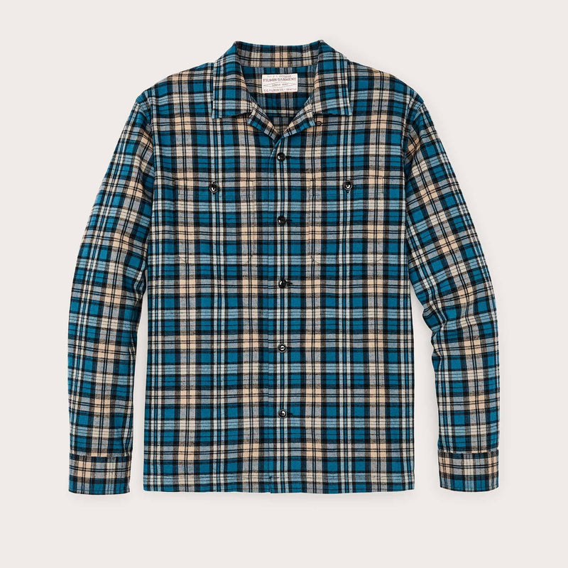 Elk heights camp shirt par Filson | Blue black (Blue)