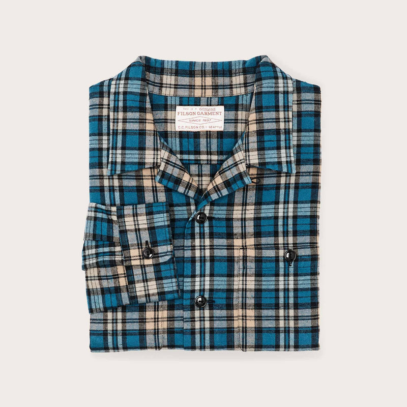 Elk heights camp shirt par Filson | Blue black (Blue)