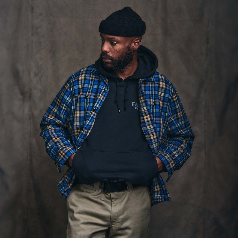 Elk heights camp shirt par Filson | Blue black (Blue)