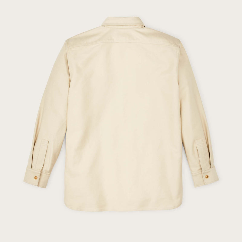 Moleskin quarter zip shirt by Filson | Khaki (Beige)
