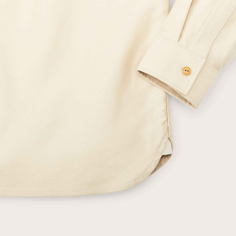 Moleskin quarter zip shirt by Filson | Khaki (Beige)
