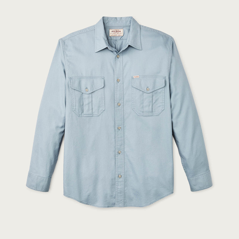 Lightweight alaskan guide shirt by Filson | Dust blue (Blue)
