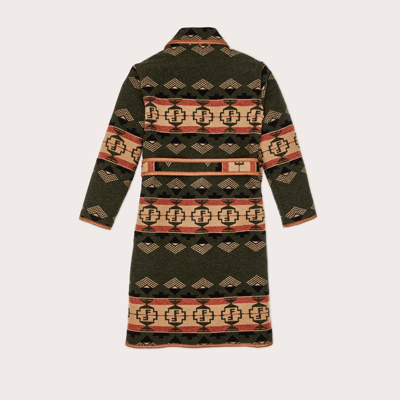 Filson forestry wool blanket robe by Filson | Dark timber / tan mu (Multicolour)