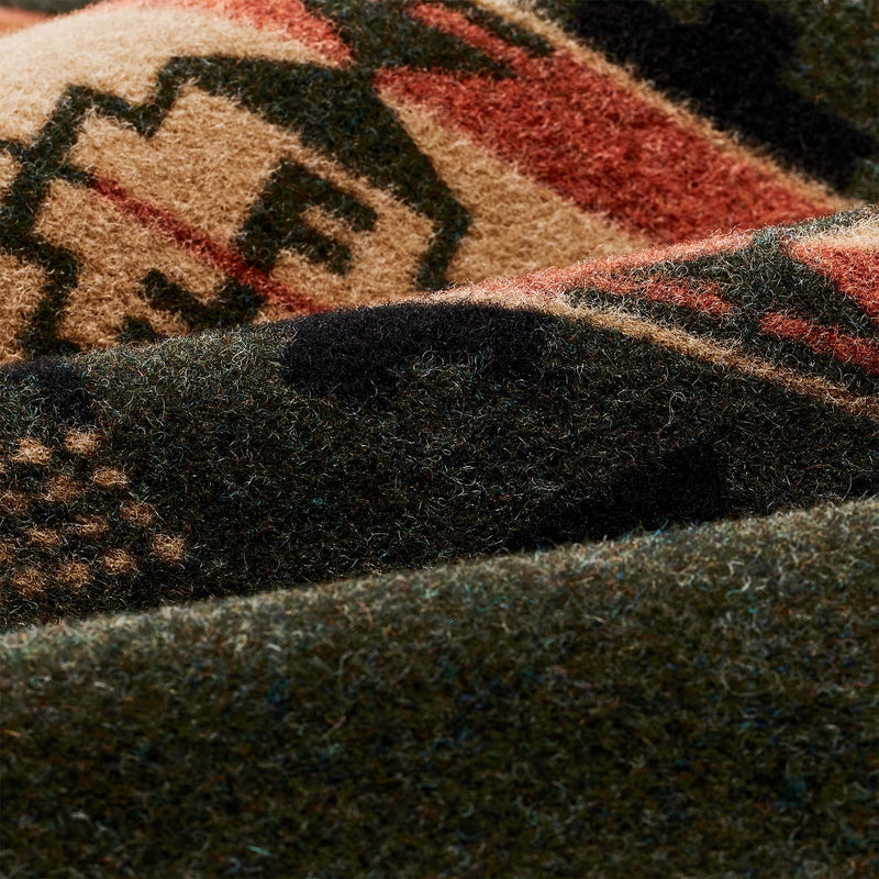 Filson forestry wool blanket robe by Filson | Dark timber / tan mu (Multicolour)