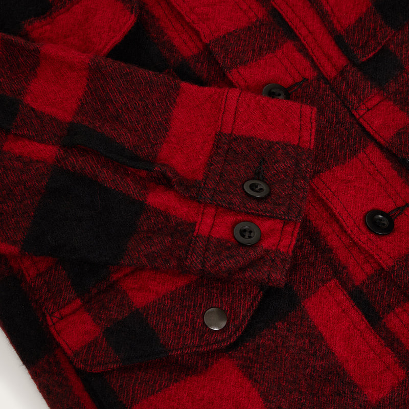 Filson x junya watanabe wool shirt von Filson | Red / black (Red)
