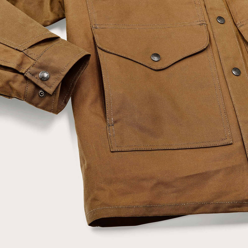 Tin cloth cruiser jacket di Filson | Dark tan (Beige)