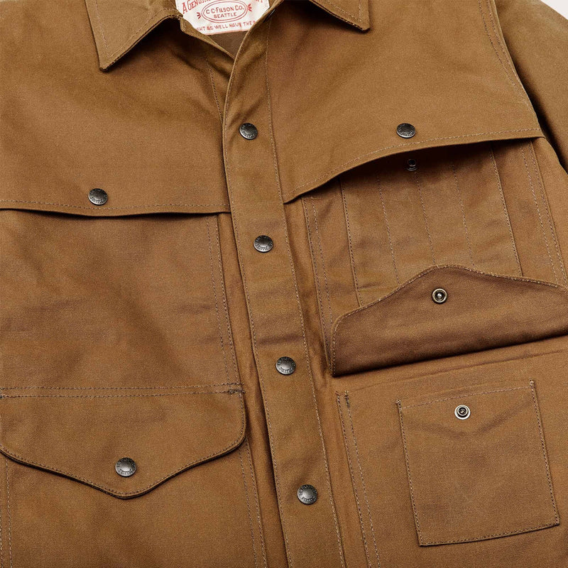 Tin cloth cruiser jacket di Filson | Dark tan (Beige)