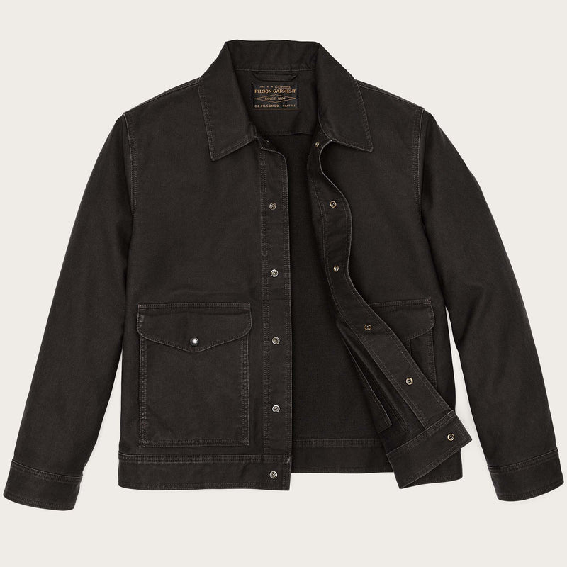 Jungle cloth work jacket von Filson | Cinder (Grey)