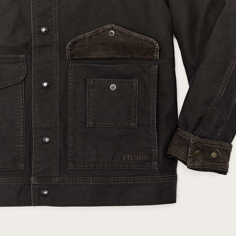 Jungle cloth work jacket von Filson | Cinder (Grey)