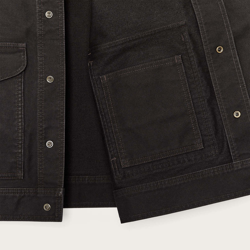 Jungle cloth work jacket von Filson | Cinder (Grey)