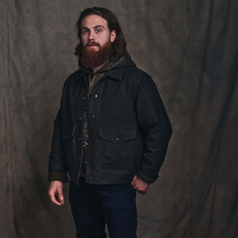 Jungle cloth work jacket von Filson | Cinder (Grey)