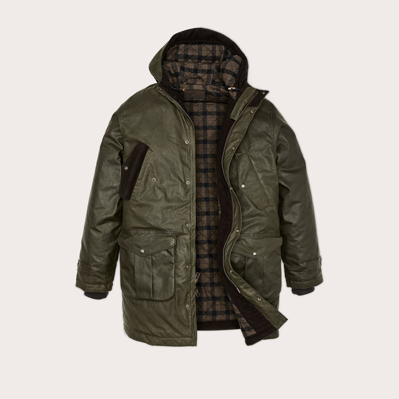 Shelter cloth parka di Filson | Otter green (Green)