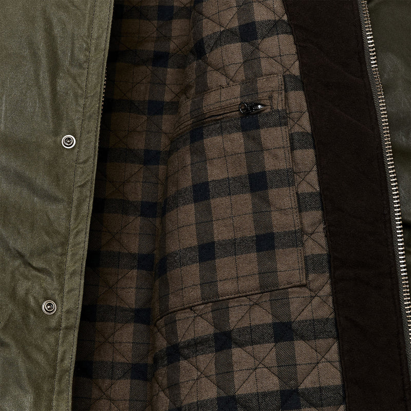 Shelter cloth parka di Filson | Otter green (Green)