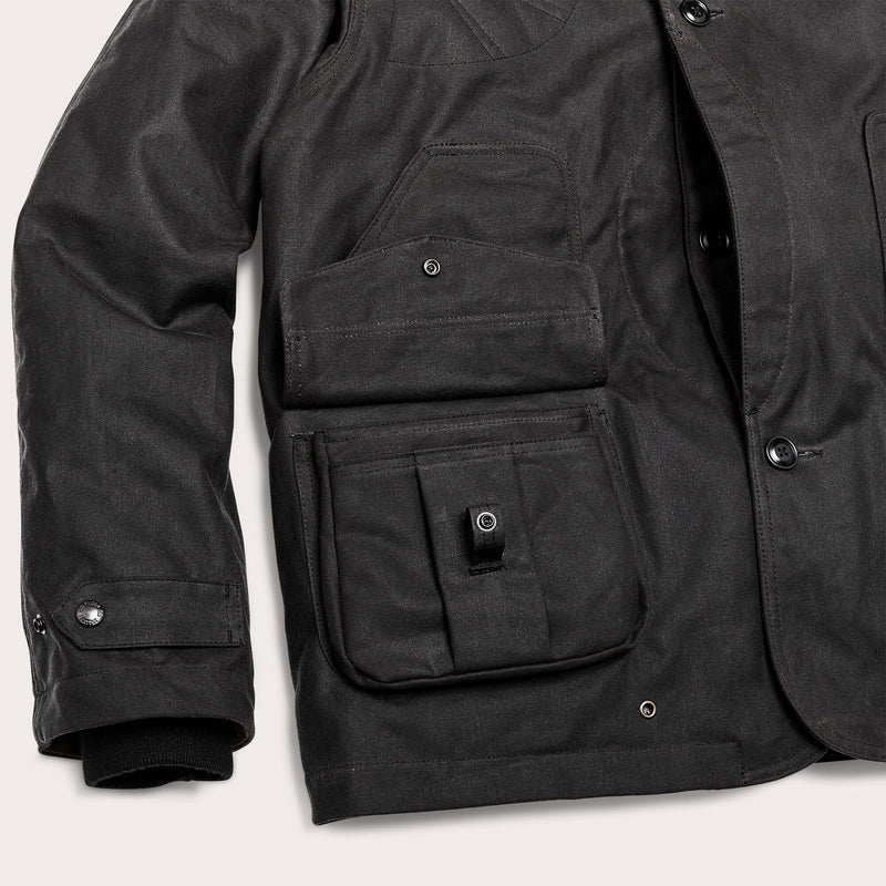 Tin cloth hunting jacket di Filson | Cinder (Grey)