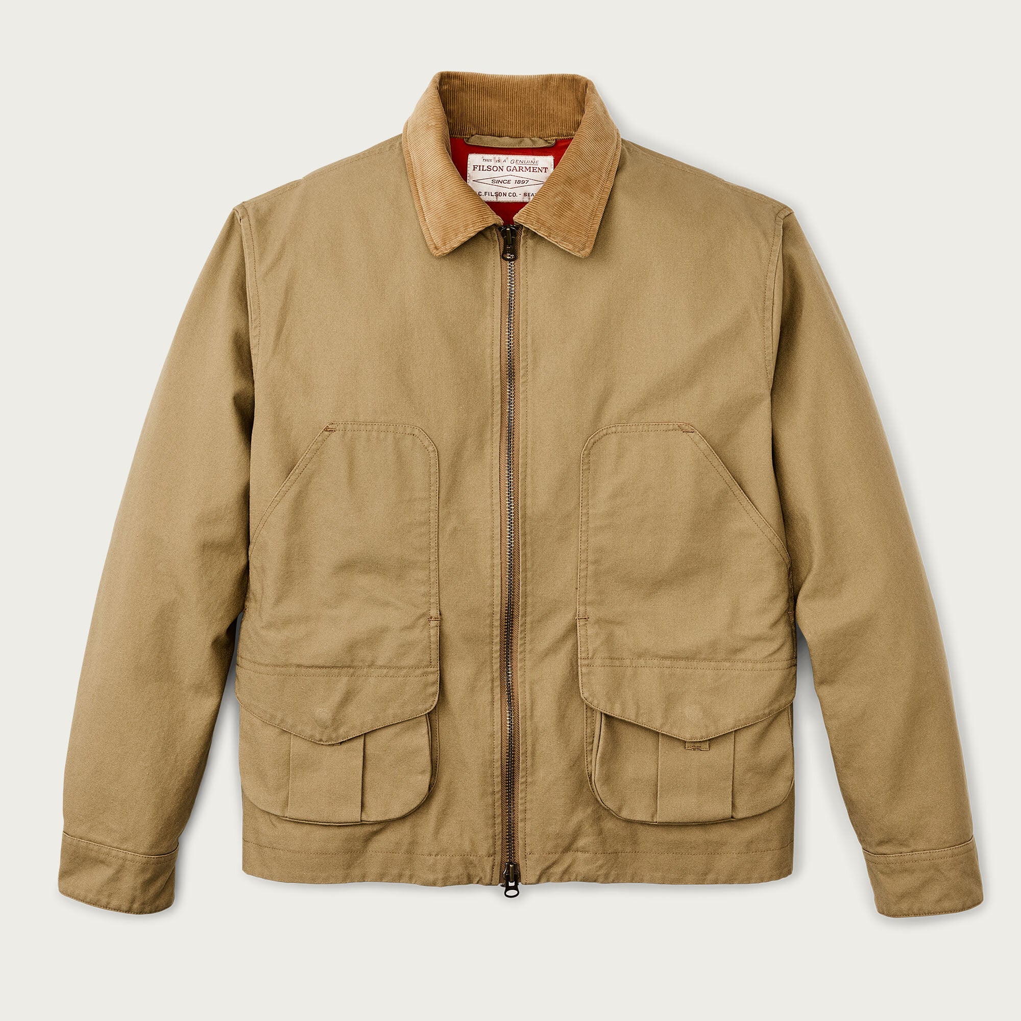 Dry tin hunt jacket by Filson Tan (Beige)1