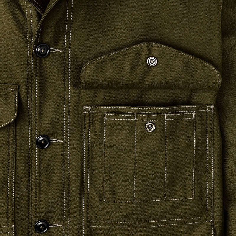Heritage cotton cruiser di Filson | Otter green (Green)