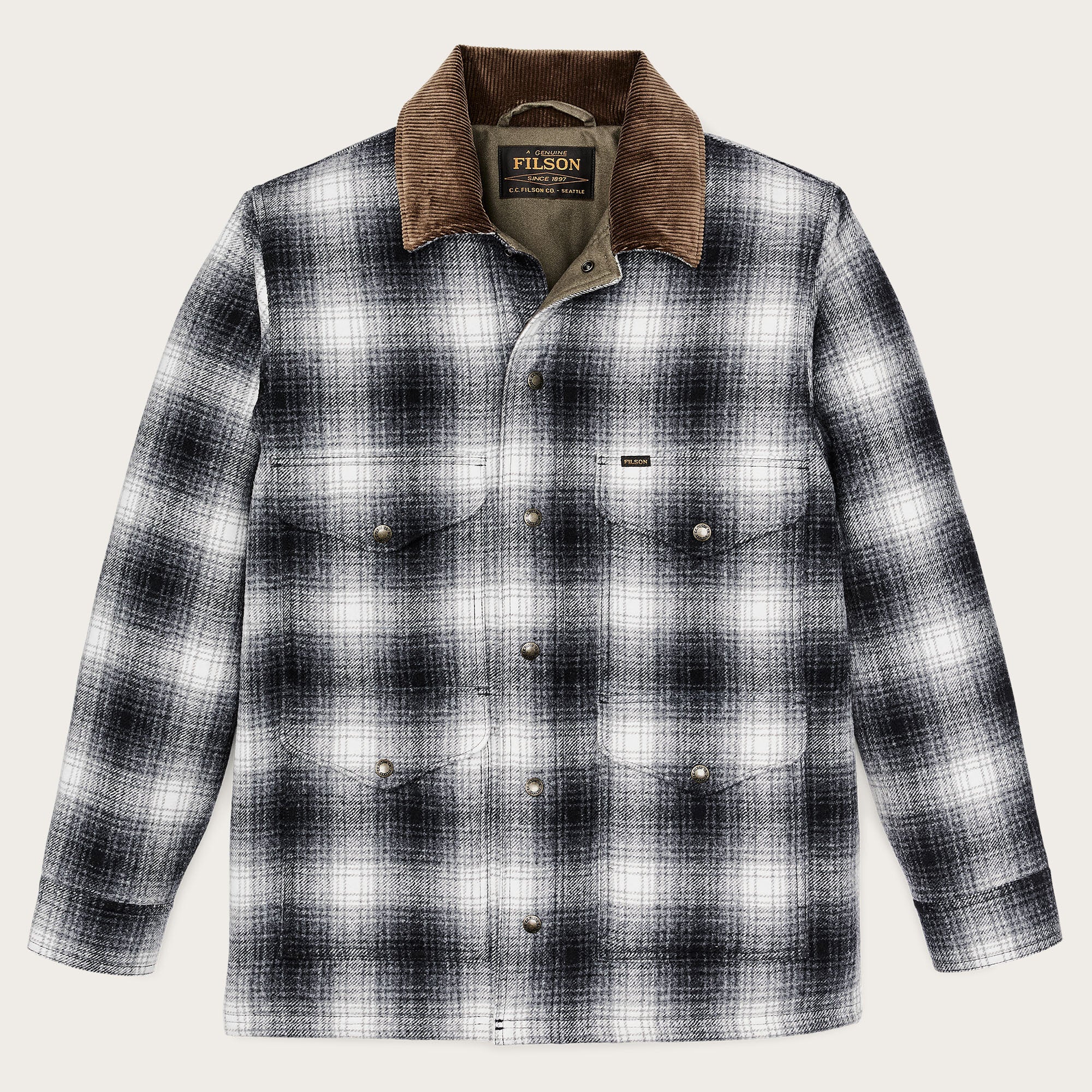 Spokane insulated cruiser by Filson | Charcoal ombre (Gray)
