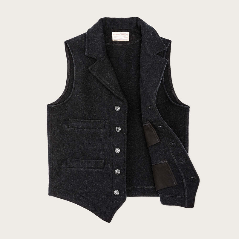 Western vest di Filson | Charcoal (Grey)