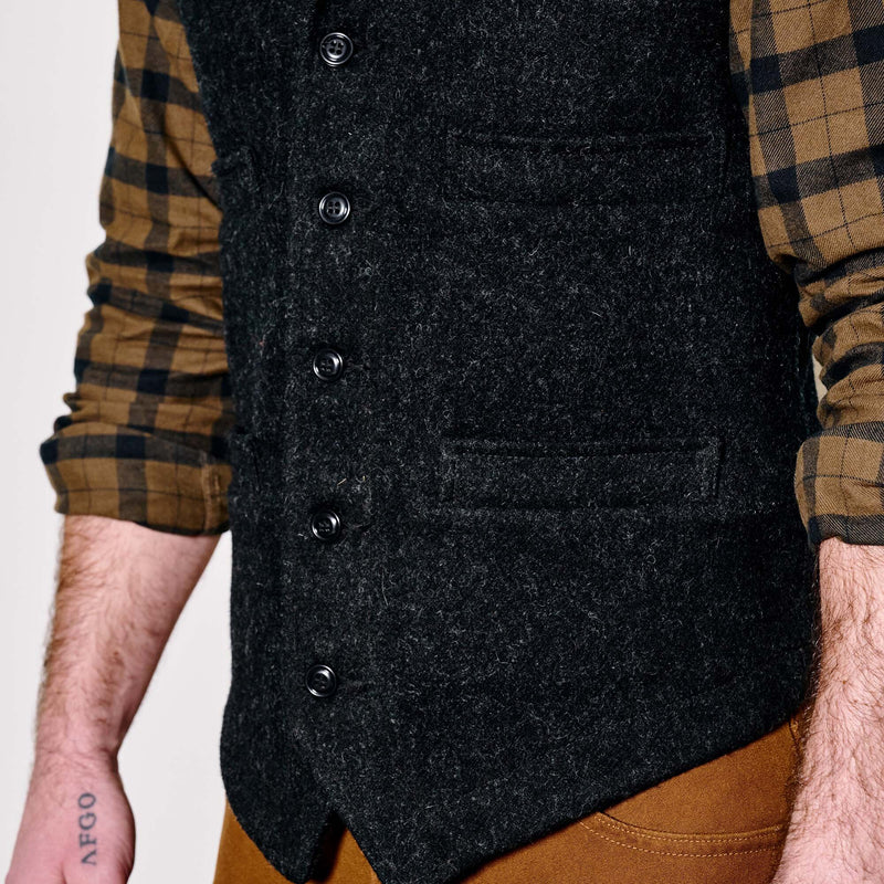 Western vest di Filson | Charcoal (Grey)