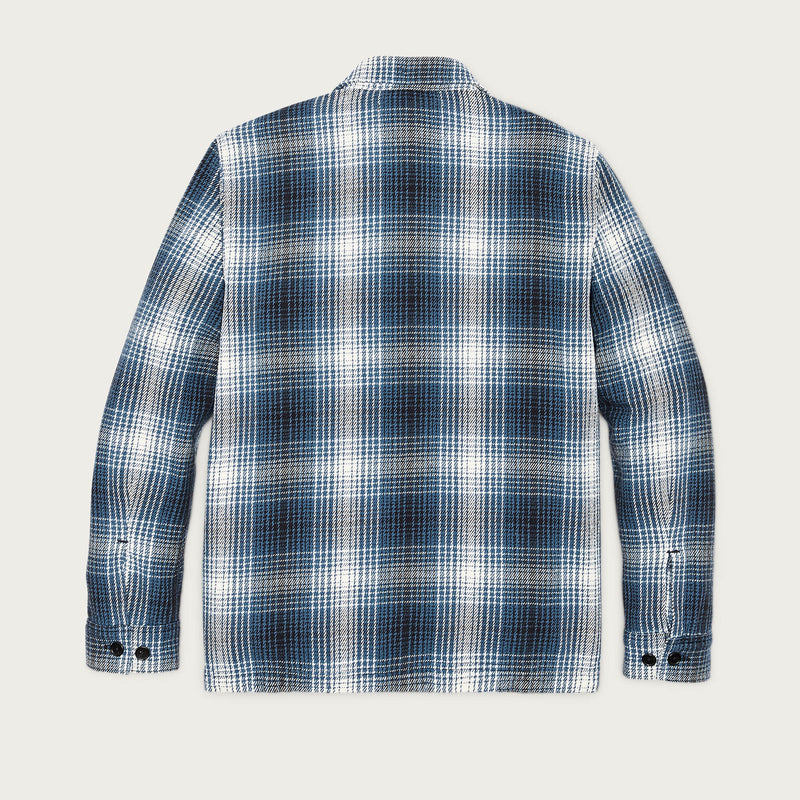 Deer island jac-shirt par Filson | Cobalt / natural shadow plaid (Blue)