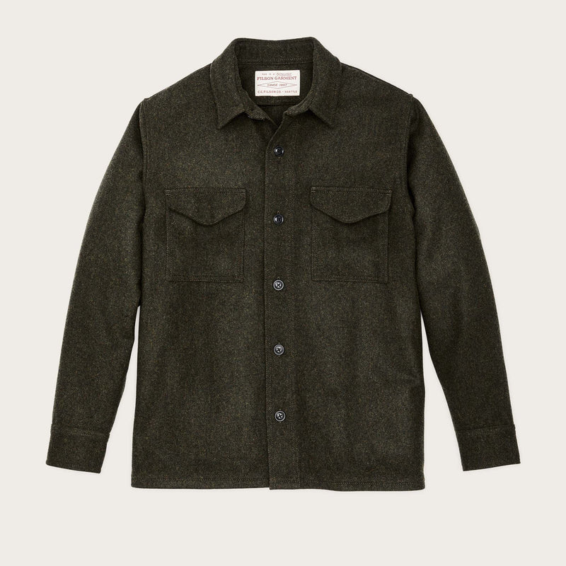 Wool jac-shirt di Filson | Forest green (Green)