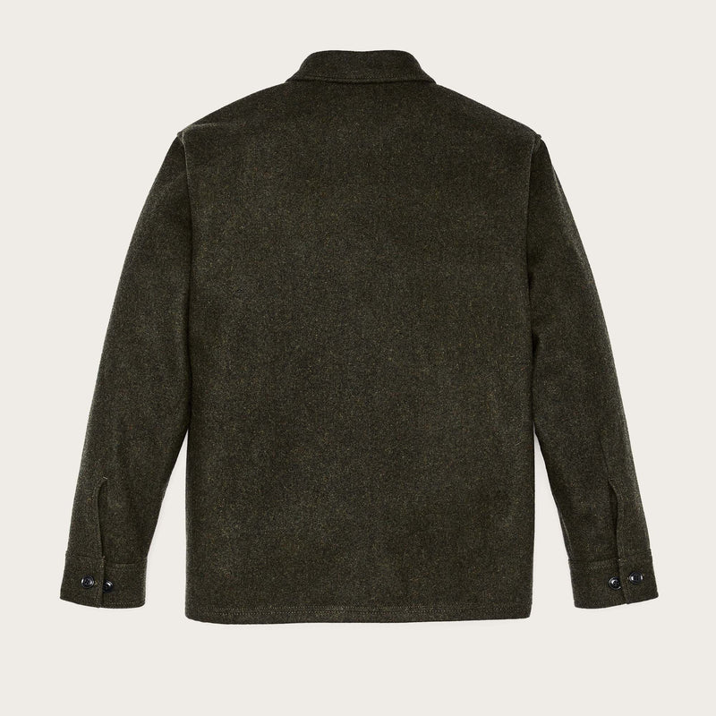 Wool jac-shirt di Filson | Forest green (Green)