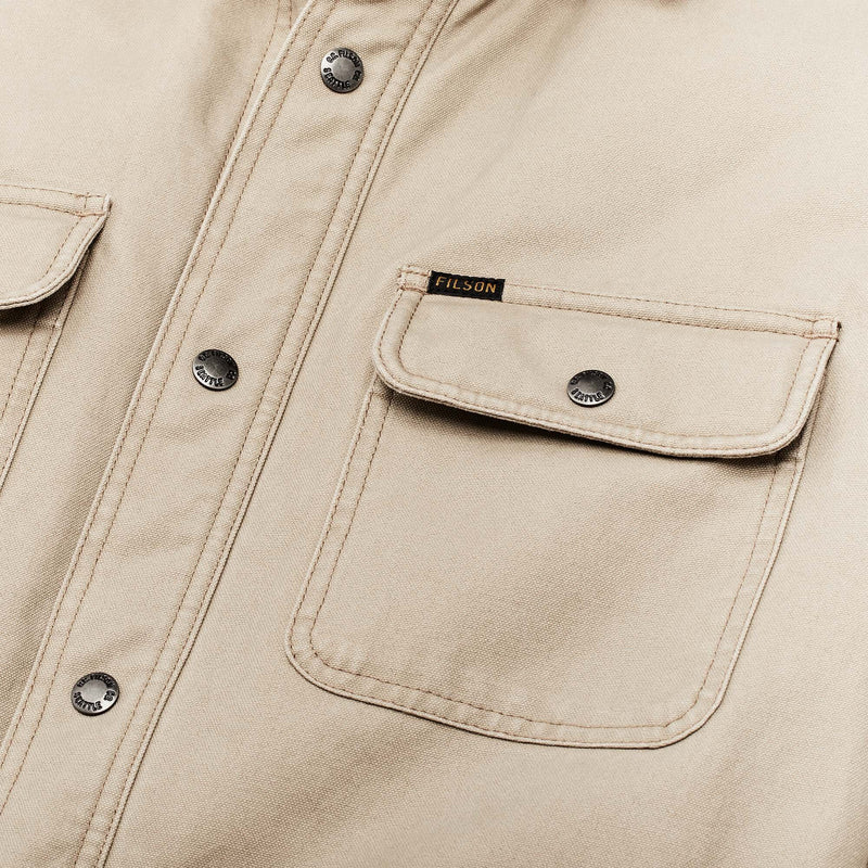 Fleece-lined jac-shirt di Filson | Gray khaki (Beige)