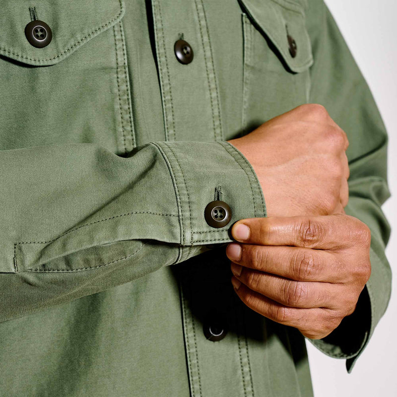 Field jac-shirt di Filson | Washed fatigue green (Green)