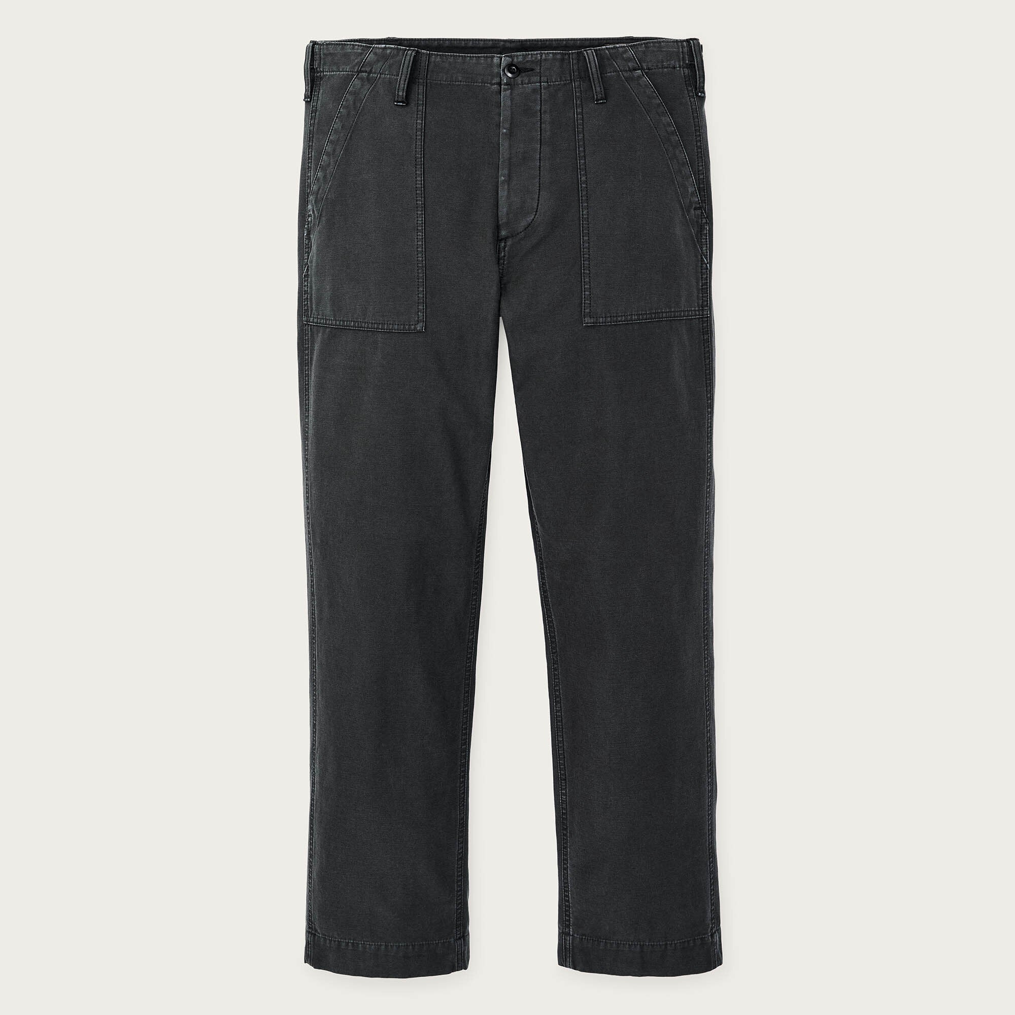 Field supply pants by Filson | Washed faded black (Black)